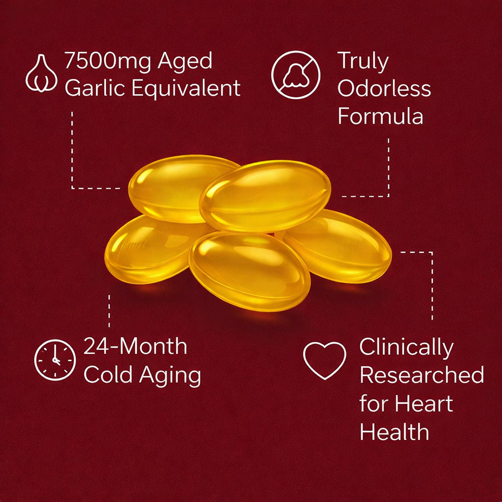 Aged Garlic Extract - Clinically Studied For Healthy Blood Pressure