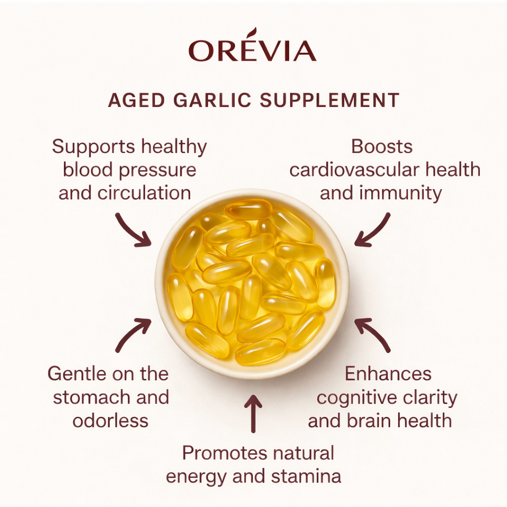 Aged Garlic Extract - Clinically Studied For Healthy Blood Pressure