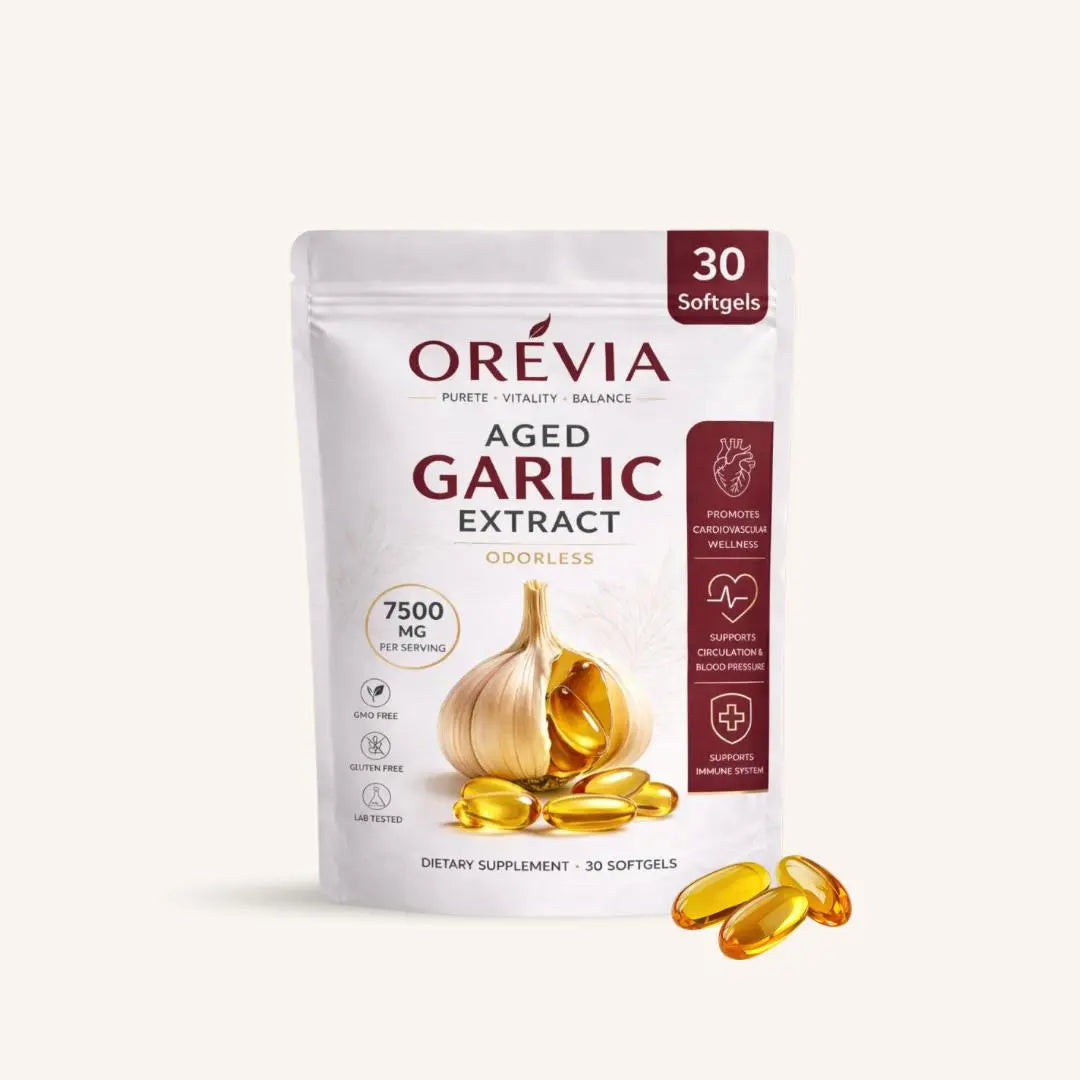 Aged Garlic Extract - Clinically Studied For Healthy Blood Pressure